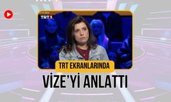 TRT Ekranlarında Vize’yi Anlattı