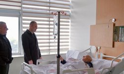 Başkan Bulut Hastaları Yalnız Bırakmadı