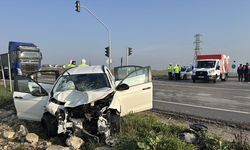 Kırklareli Kavşağında Kaza; 3 Yaralı