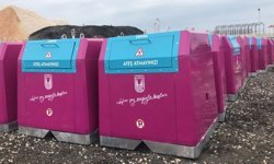 Lüleburgaz’a 30 Yeni Vinçli Çöp Konteyneri