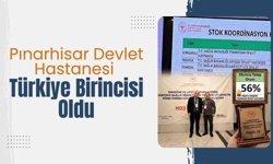 Pınarhisar Devlet Hastanesi Türkiye Birincisi Oldu