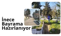 İnece Bayrama Hazırlanıyor