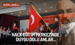 HALK EĞİTİM MERKEZİ’NDE DUYGU DOLU ANLAR!