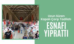 Uzun Süren Kapalı Çarşı Tadilatı Esnafı Yıprattı