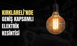 Kırklareli’nde Geniş Kapsamlı Elektrik Kesintisi
