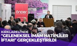 Kırklareli’nde “Geleneksel İmam Hatipliler İftarı” Gerçekleştirildi