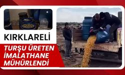 Kırklareli’nde Turşu Üreten İmalathane Mühürlendi