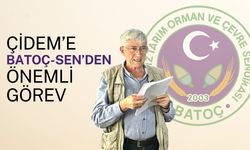 Çidem’e, BATOÇ-SEN’den Önemli Görev
