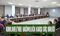 Kırklareli’nde Bağımlılığa Karşı Güç Birliği