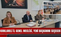 Kırklareli İl Genel Meclisi, Yeni Başkanını Seçecek