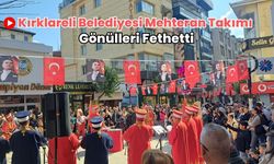 Kırklareli Belediyesi Mehter Takımı Gönülleri Fethetti