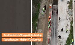 Kırklareli'nde Altyapı Seferberliği: Kanalizasyon Hatları Yenileniyor
