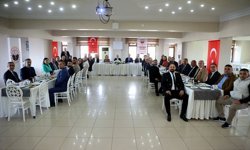 Vali Turan, Roman Vatandaşlarla Bir Araya Geldi