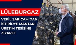 Vekil Sarıçam’dan İstiridye Mantarı Üretim Tesisine Ziyaret