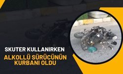 Skuter Kullanırken Alkollü Sürücünün Kurbanı Oldu