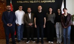 Kırklareli Gençlik Merkezi’nden Başkan Bulut’a Ziyaret