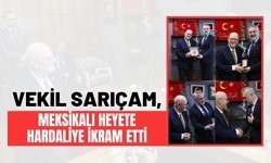 Vekil Sarıçam, Meksikalı Heyete Hardaliye İkram Etti