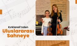 Kırklareli’nden Uluslararası Sahneye