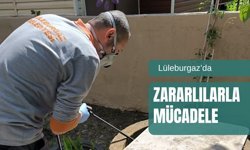 Lüleburgaz’da Zararlılarla Mücadele Sürüyor