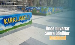 Kırklareli: Önce Duvarlar Sonra Gönüller Renklendi