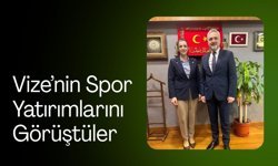 Vize’nin Spor Yatırımlarını Görüştüler