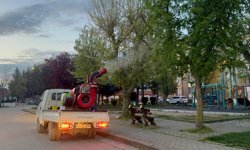 Kırklareli'nde Dönemin İlk İlaçlaması Özenle Uygulandı