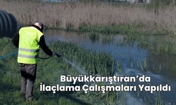 Büyükkarıştıran’da İlaçlama Çalışmaları Yapıldı