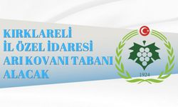 KIRKLARELİ İL ÖZEL İDARESİ ARI KOVANI TABANI ALACAK