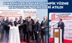 Pınarhisar’da Yarı Olimpik Havuzun Temelleri Atıldı