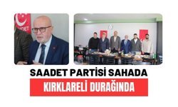Saadet Partisi Sahada, Kırklareli Durağında