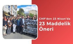Kırklareli: CHP’den 23 Nisan’da 23 Maddelik Öneri