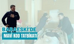 Babaeski’de Mavi Kod Tatbikatı