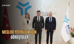 Kırklareli: Mesleki Yeterlilik İçin Görüştüler