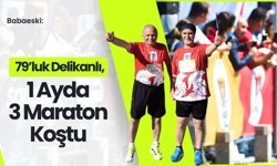 79’luk Delikanlı, 1 Ayda 3 Maraton Koştu