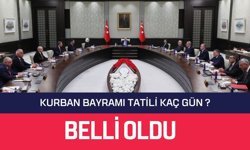 KURBAN BAYRAMI TATİLİ KAÇ GÜN? Belli Oldu