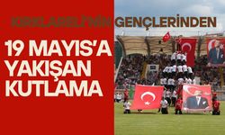 Kırklareli’nin Gençlerinden 19 Mayıs’a Yakışan Kutlama