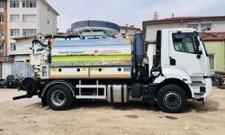 Kırklareli Belediyesi’nin Filosuna Yeni Kombine Kanal Açma Aracı