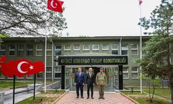 Vali Turan’dan 41'inci Komando Tugay Komutanlığına Ziyaret