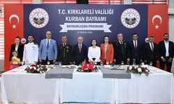 Kırklareli Protokolü Bayramlaştı, Şehit ve Gazilerimiz Unutulmadı