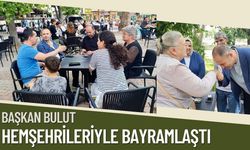 Başkan Bulut Hemşehrileriyle Bayramlaştı