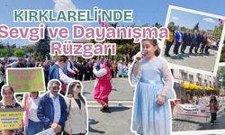 Kırklareli’nde Sevgi ve Dayanışma Rüzgarı Esti