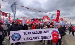 Kırklareli Türk Sağlık-Sen, 1 Mayıs’ı Çanakkale’de Kutladı