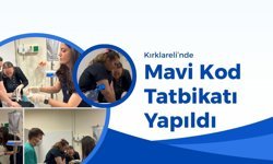 Kırklareli’nde Mavi Kod Tatbikatı Yapıldı