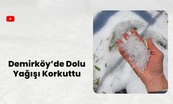 Demirköy’de Dolu Yağışı Korkuttu