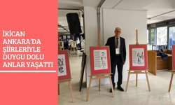 İkican Ankara’da Şiirleriyle Duygu Dolu Anlar Yaşattı