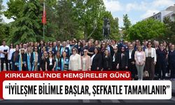 Kırklareli’nde Hemşireler Günü Kutlandı