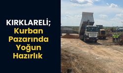 KIRKLARELİ; Kurban Pazarında Yoğun Hazırlık