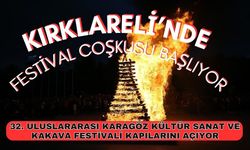 Kırklareli’nde Festival Coşkusu Başlıyor