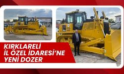 Kırklareli İl Özel İdaresi’ne Yeni Dozer