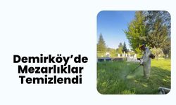 Demirköy’de Mezarlıklar Temizlendi